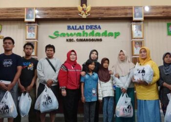 Wakil Ketua DPRD Jabar Datangi Lokasi Banjir Sawahdadap Beri Bantuan Ini