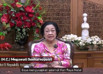 Megawati Harap Natal Semakin Bangun Optimisme & Harapan