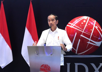 Resmikan Pembukaan Perdagangan BEI, Presiden: 2023 Tahun Ujian, Tetap Waspada