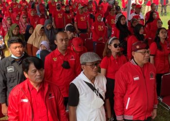 Peringati HUT Ke-50, PDI Perjuangan Kota Bandung Laksanakan Giat Penanaman Pohon, Bersih Sungai dan Pembagian Sembako