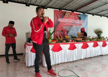 Megawati Ulang Tahun ke-76, PDI Perjuangan Karawang Gelar Dapur Umum Cegah Stunting