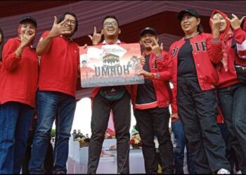 PDI Perjuangan Bandung Barat Raih Juara dan Tiket Umroh