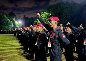 Megawati Bangga Pada Kesetiaan Satgas Cakra Buana