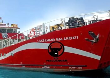 PDI Perjuangan Luncurkan RS Terapung ‘Laksamana Malahayati’