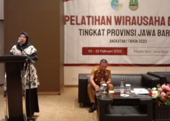 Jadi Narasumber Pelatihan Wirausaha Desa, Ineu Purwadewi Ajak Pemuda Bangkitkan Jiwa Entrepreneur