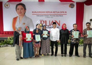 Puan Minta Sertifikat Tanah Warga Akibat Gempa Diperlancar