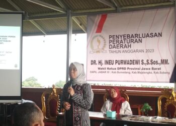 Ineu Purwadewi Sundari Lakukan Sosialisasi Perda Jabar di Dapil VI Kabupaten Sumedang