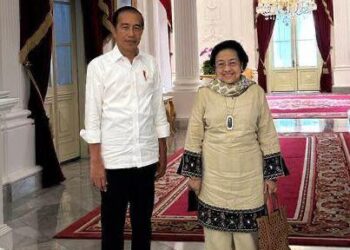 PDI Perjuangan: Megawati Soekarnoputri bertemu Presiden Jokowi 3 Jam di Istana Merdeka