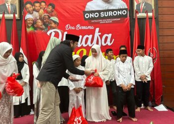 PDI Perjuangan Jabar Gelar Doa Bersama Duafa dan Anak Yatim