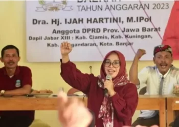 Anggota DPRD Jabar Hj Ijah Hartini Sosialisasikan Perda Tentang Pusat Distribusi Provinsi