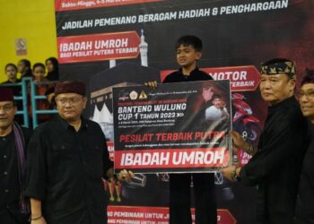 Digagas TB Hasanuddin, Pasanggiri Pencak Silat Banteng Wulung Cup 1 di Bandung Sukses Digelar