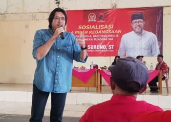 Ono Surono Sampaikan Amanat Sunan Gunung Jati Dalam Sosialisasi 4 Pilar Kebangsaan di Cirebon