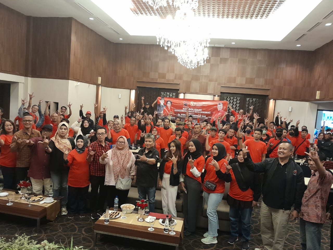 Panaskan Mesin Partai, PDI Perjuangan Kota Sukabumi Gelar Konsolidasi Bersama Ribka Tjiptaning