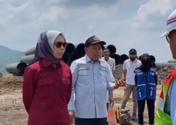 Wakil Ketua DPRD Jabar Ineu Purwadewi Pantau Progres Pembangunan Tol Cisumdawu