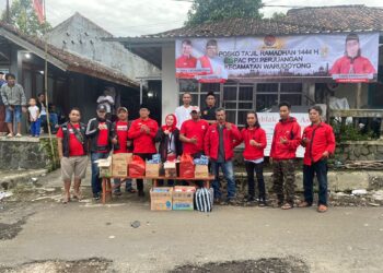 DPC PDI Perjuangan Kota Sukabumi Terus Menebar Kebaikan Di Bulan Suci Ramadhan