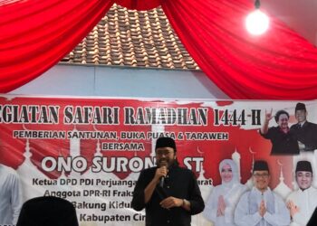 Ono Surono Gelar Safari Ramadhan di Kabupaten Cirebon