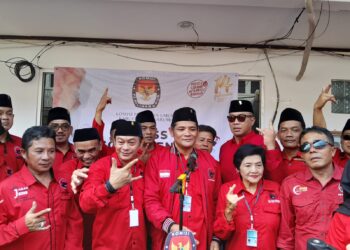 PDI Perjuangan Kabupaten Sukabumi Resmi Daftarkan 50 Bacaleg Ke KPU 