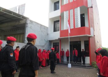 Hari Lahir Pancasila , DPC PDI Perjuangan Kota Tasikmalaya Laksanakan Upacara Bendera Merah Putih 