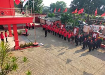 PDI Perjuangan Kabupaten Karawang Gelar Upacara Peringatan Harlah Pancasila