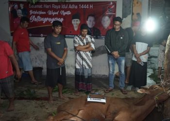 DPC PDI Perjuangan Subang Sebar 1.000 Paket Daging Kurban kepada Masyarakat