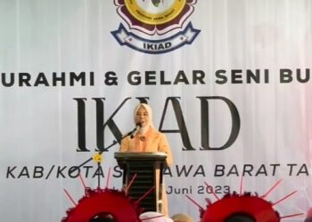 Ineu Purwadewi Apresiasi IKIAD Jabar dalam Gelaran Silaturahmi dan Seni Budaya