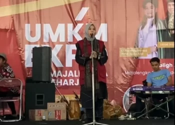 Hadiri Pembukaan EXPO UMKM di Kabupaten Majalengka, Ineu Purwadewi Minta Pemerintah Bimbing Para Pelaku UMKM