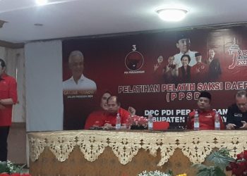 PDI Perjuangan Indramayu Beri Pelatihan 124 Pelatih Saksi TPS Pemilu 2024
