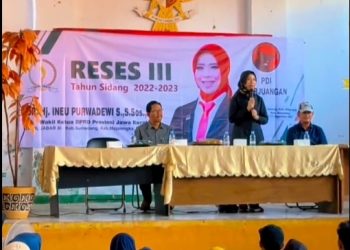 Sapa Masyarakat Desa Cisitu, Ineu Purwadewi Laksanakan Reses III Tahun Sidang 2022-2023