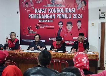 DPC PDI Perjuangan Kota Cimahi Gelar Rapat Konsolidasi Pemenangan Pemilu 2024