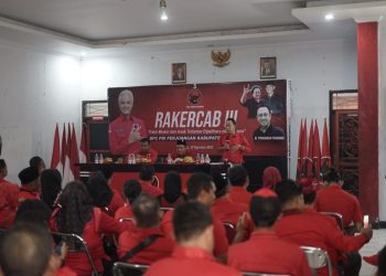 Gelar Rakercab III DPC PDI Perjuangan Subang Mantap Tetapkan Target Menang Total di Pemilu 2024