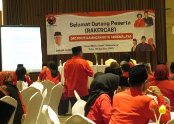 DPC PDI Perjuangan Kota Tasikmalaya Gelar Rapat Kerja Cabang III, Siapkan Strategi Pemilu 2024