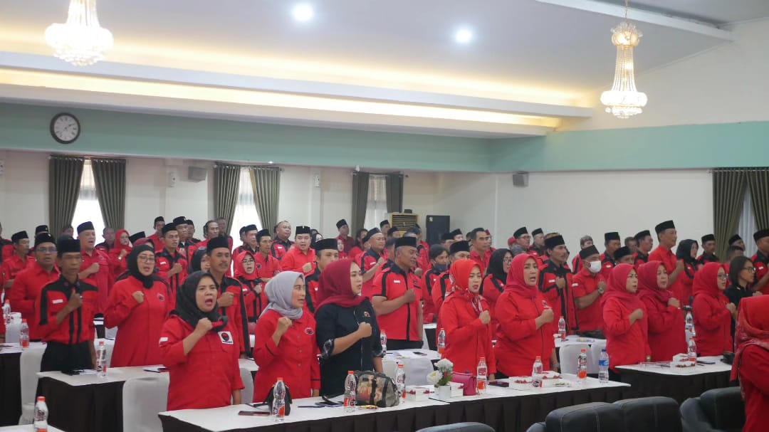 Target Menangkan Pemilu 2024 Pdi Perjuangan Cianjur Gelar Rakercab