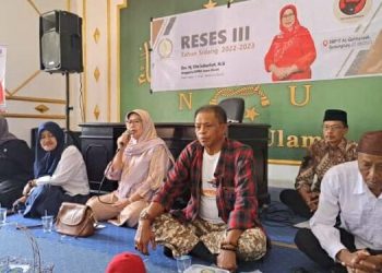 Anggota DPRD Provinsi Jawa Barat Hj Elin Suharliah Sambangi Masyarakat Bunijaya Gununghalu KBB