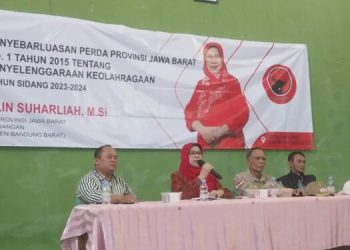 Hj Elin Suharliah Gelar Penyebarluasan Perda Tentang Penyelenggaraan Keolahragaan di KBB