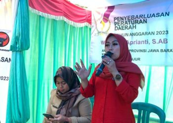 Weni Dwi Aprianti Sosialisasi Perda Penyelenggaraan Keolahragaan Di Kecamatan Cidaun
