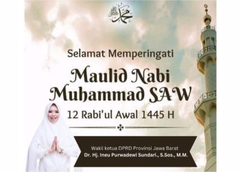 Wakil DPRD Jabar Ineu Purwadewi Peringati Maulid Nabi Muhammad SAW