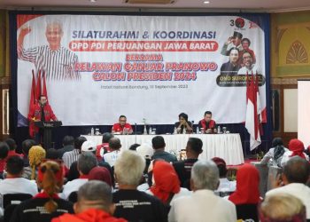 Menangkan Ganjar, PDI Perjuangan Targetkan 20 Juta Suara di Jabar