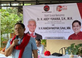 Abdy Yuhana Sosialisasikan Ganjar Presiden melalui Bakti Sosial di Majalengka