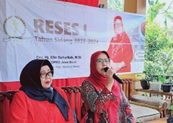 Reses I Tahun 2023-2024, Hj Elin Suharliah Kunjungi Masyarakat Desa Mekarwangi Sindangkerta