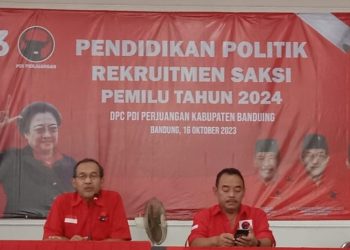 DPC PDI Perjuangan Kabupaten Bandung Terus Dorong Caleg Kerja Ideologis dengan Semangat Gotong Royong