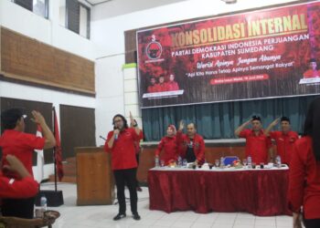 Ratusan Kader PDI Perjuangan Sumedang Gelar Konsolidasi Pemenangan Jelang Pilkada Serentak 2024