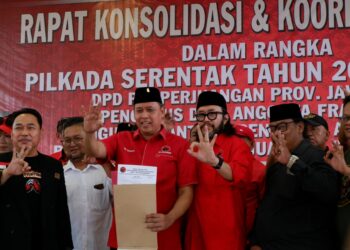 DPP PDI Perjuangan Mengusung Tri Adhianto sebagai Calon Wali Kota Bekasi 2024