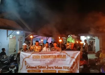 Pawai Obor Spektakuler di Banjar: 500 Lebih Warga Antusias Sambut Tahun Baru Hijriyah, Nana Suryana Ikut Meriahkan