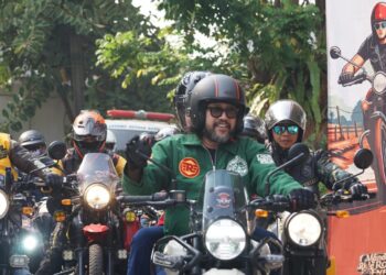 Ikut Touring Royal Enfield, Ono Surono Berharap Potensi Wisata Jabar Selatan Dikenal Dunia