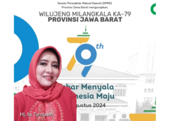 Anggota DPRD Jabar Hj Iis Turniasih Sampaikan Selamat HUT Provinsi Jawa Barat Ke-79