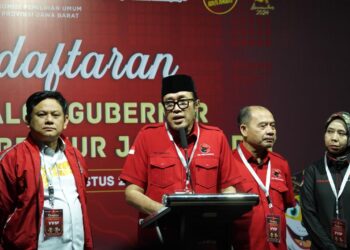 Ini Alasan PDI Perjuangan Usung Jeje-Ronald di Jabar