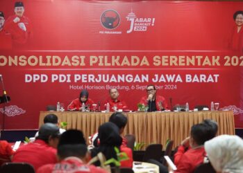 Jelang Pilkada Serentak, DPD PDI Perjuangan Jabar Gelar Rapat Konsolidasi