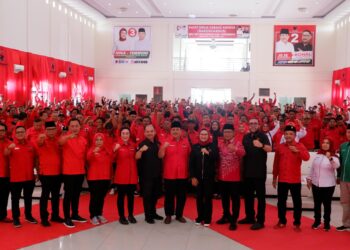Rakercabsus, DPC PDI Perjuangan Indramayu Konsolidasikan Kekuatan untuk Jeje-Ronal dan Nina-Tobroni