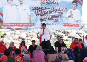 Di Rancabuaya, Jeje Wiradinata Komitmen Majukan Potensi Wisata Jabar Selatan