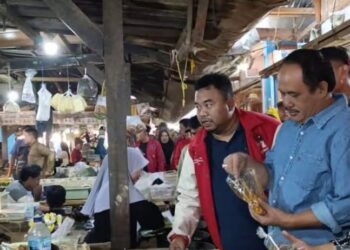 Blusukan ke Pasar Ciawitali, Jeje Wiradinata Serap Aspirasi Pedagang